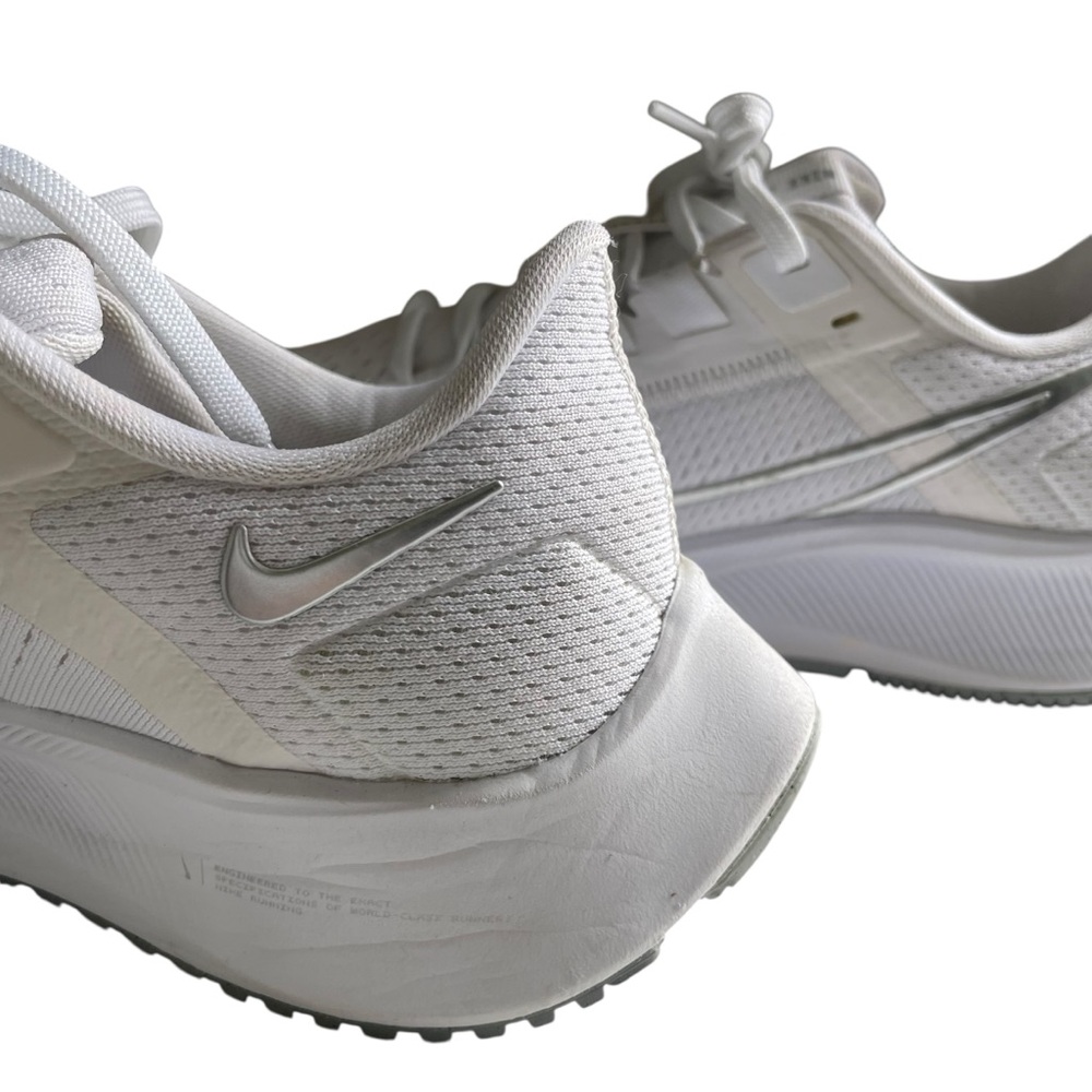 Nike Air Zoom Pegasus Sneakers Pure White Size 8.5 - Picture 9 of 11